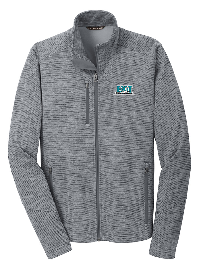 Picture of EXIT Realty Corp Port Authority DS Fleece Jacket - Men's  Gray