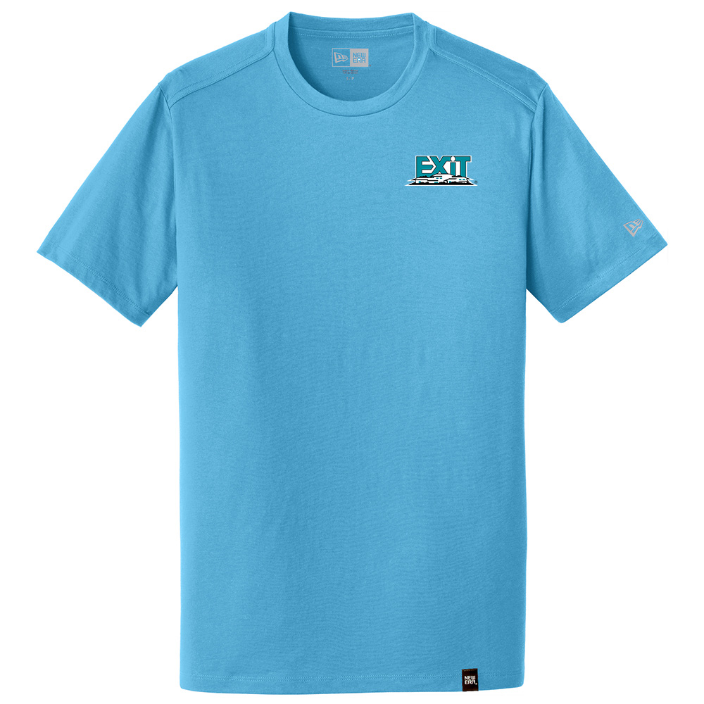 Picture of Heat Transfer - Exit Realty Corp New Era® Men's Heritage Blend Crew Tee - Men's Blue