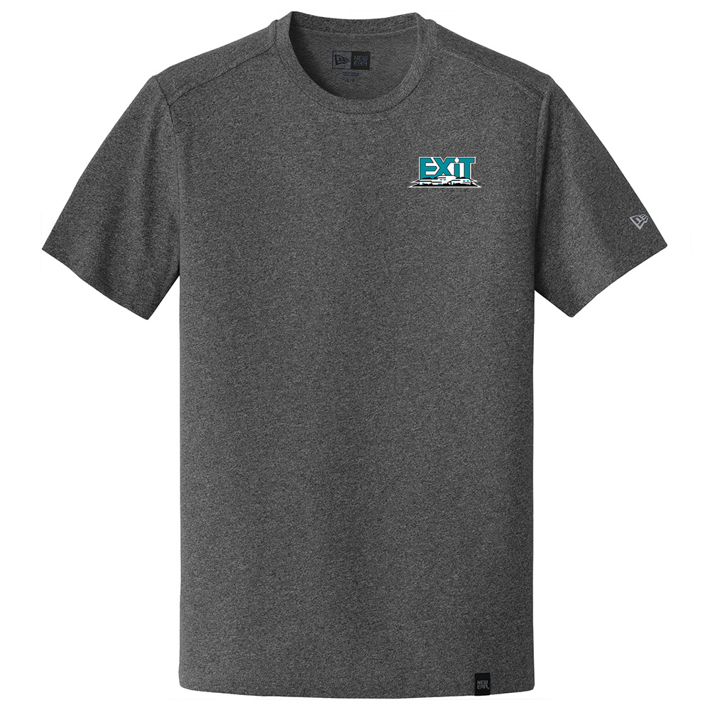 Picture of Heat Transfer - Exit Realty Corp New Era® Men's Heritage Blend Crew Tee - Men's Charcoal