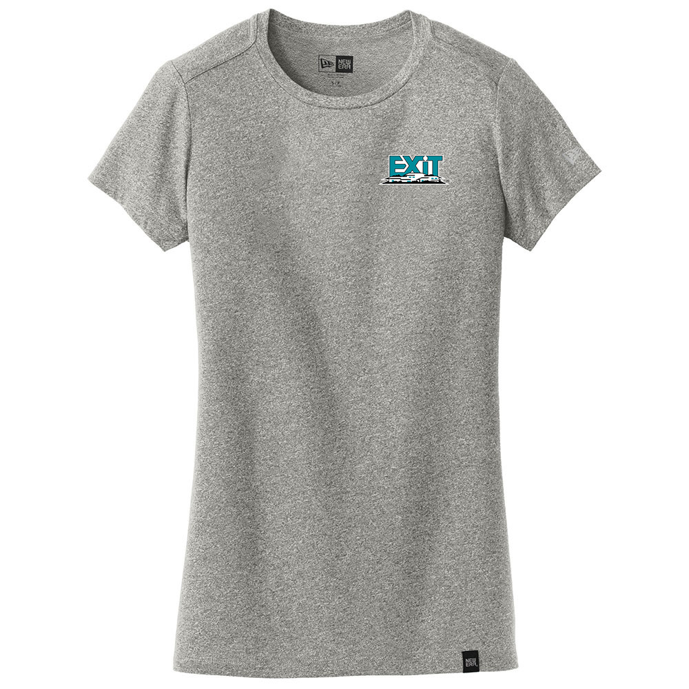 Picture of Heat Transfer - EXIT Realty Corp New Era® Ladies Heritage Blend Crew Tee - Women's Gray