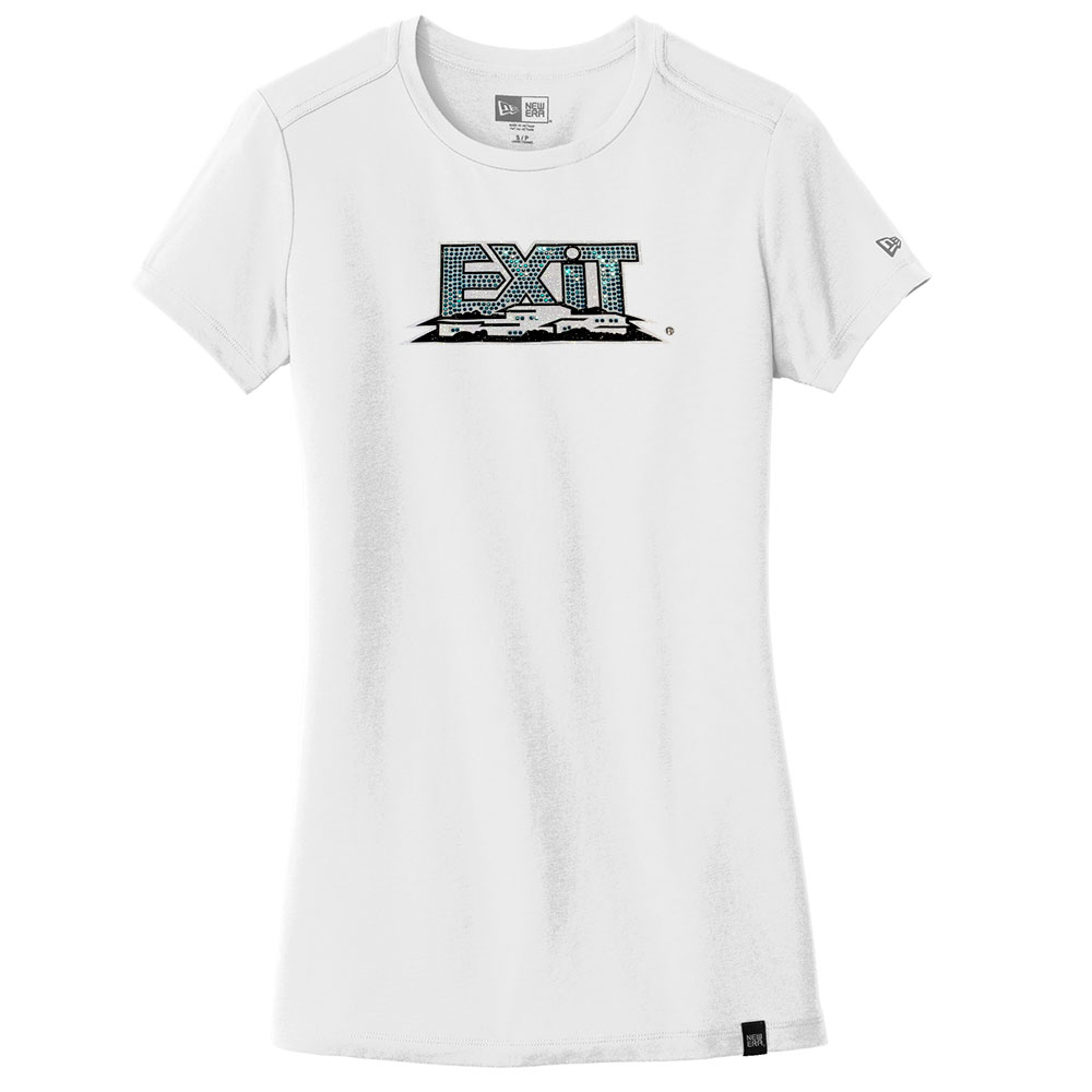 Picture of EXIT Realty Corp New Era® Ladies Heritage Blend Crew Tee - Women's White