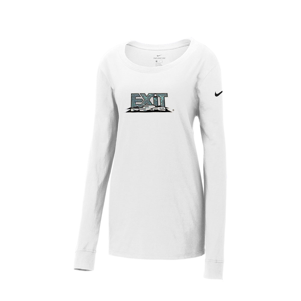 Picture of EXIT Realty Corp Nike Core Cotton Long Sleeve Tee - Women's White