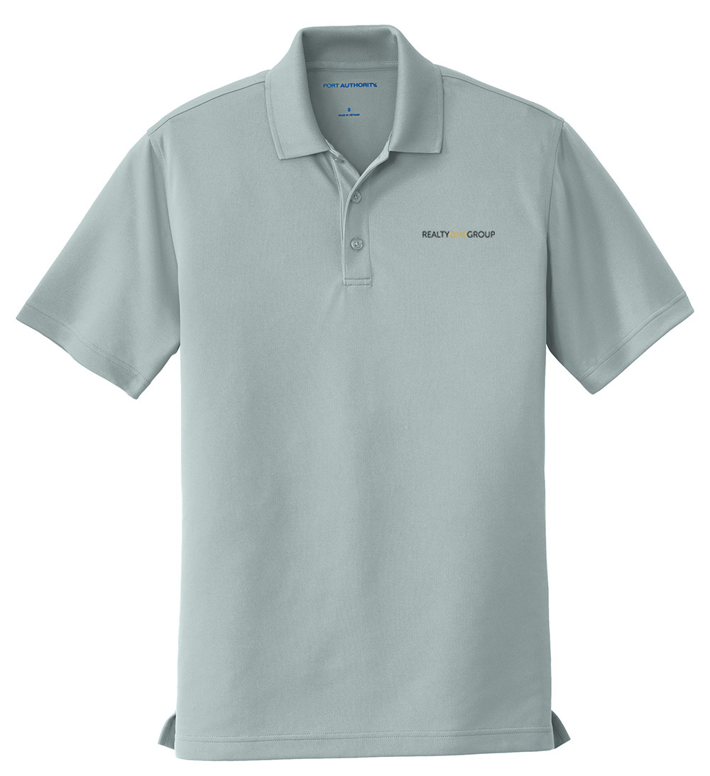 Picture of Realty One Group Moisture Wicking Polo - Men's  Gray 