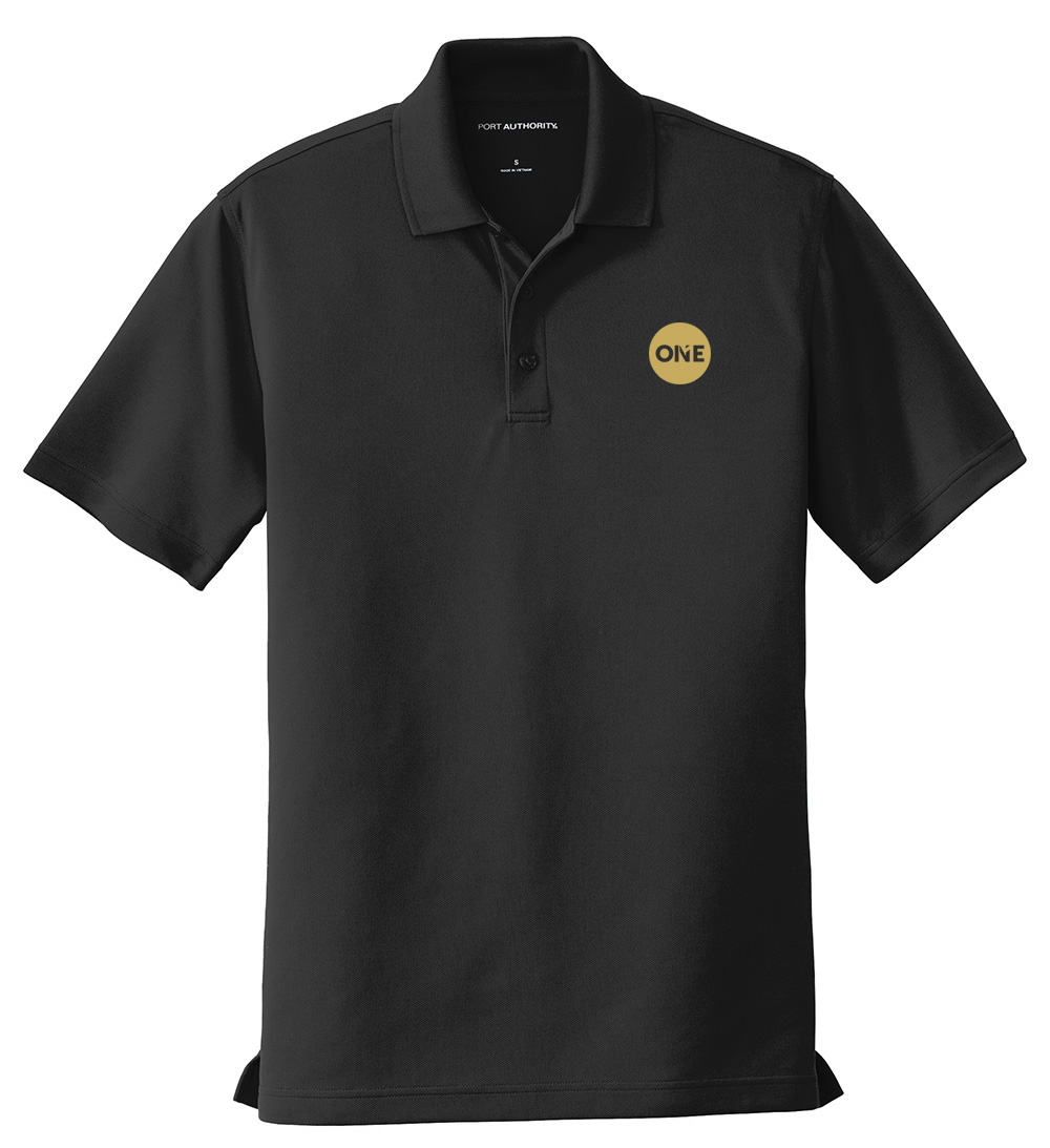 Picture of Realty One Group Moisture Wicking Polo - Men's  Black 