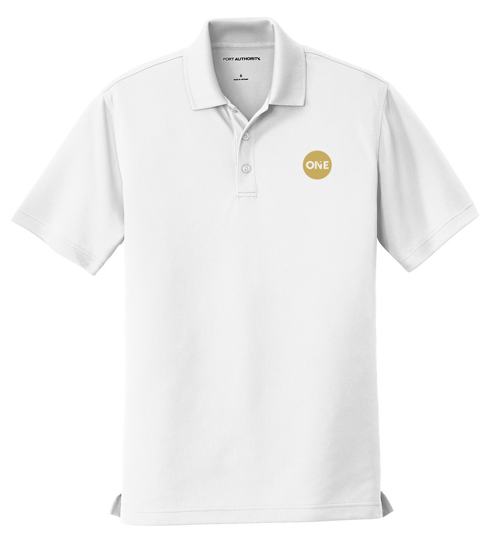 Picture of Realty One Group Moisture Wicking Polo - Men's  White 