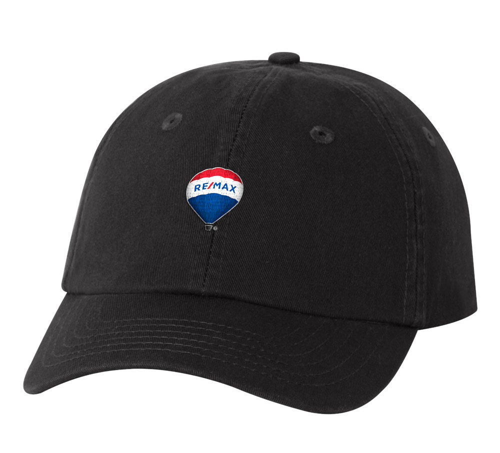 Picture of RE/MAX Classic Twill Hat - Adult One Size Black