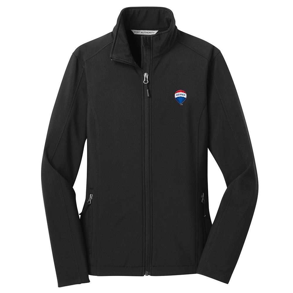 Picture of RE/MAX Softshell Jacket - Women's  Black