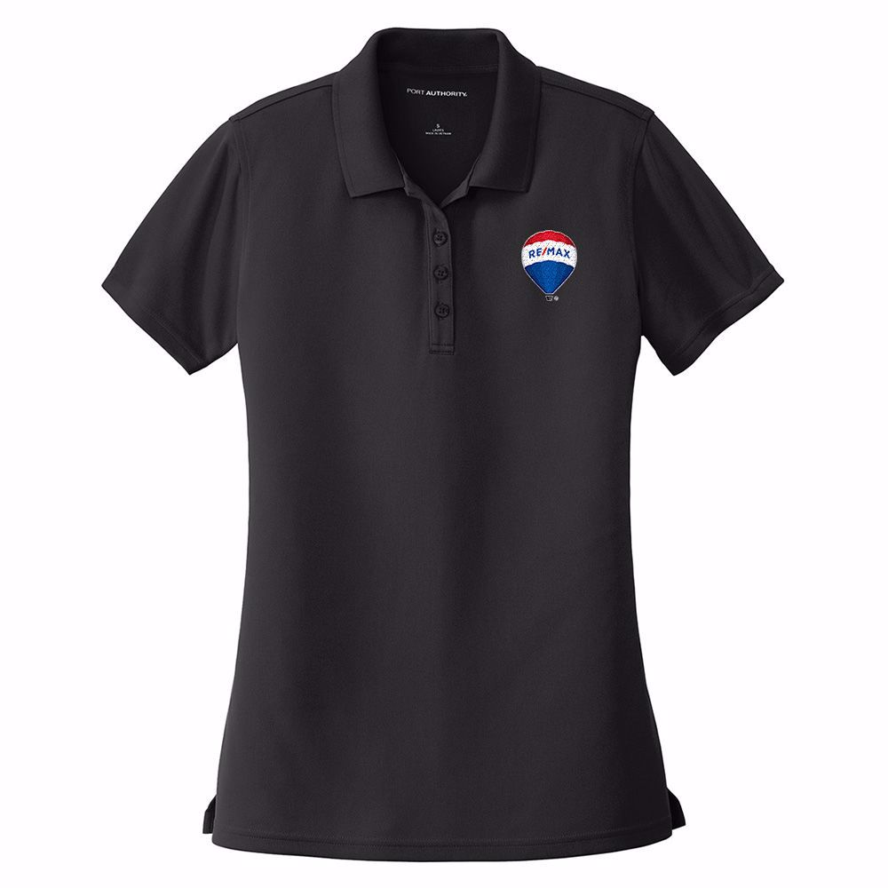 Picture of RE/MAX Moisture Wicking Micro Mesh Polo - Women's  Black