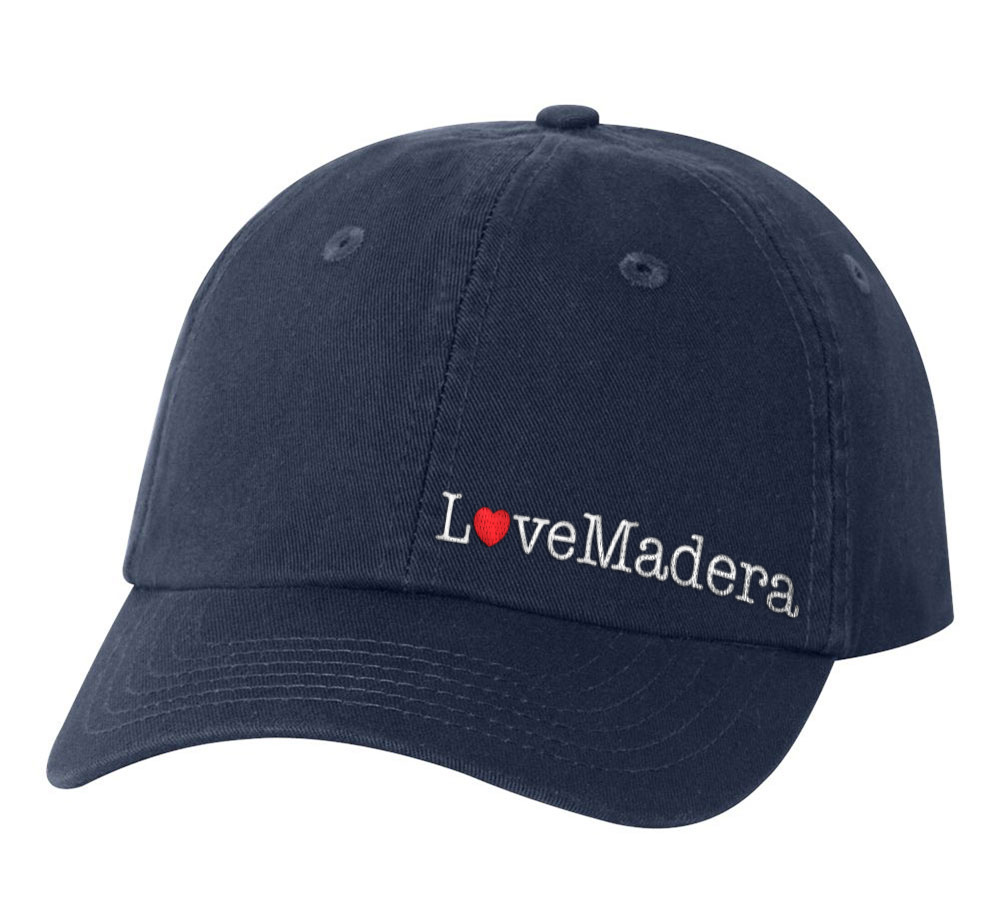 Picture of Love Our Cities Madera Classic Twill Hat - Adult One Size Navy