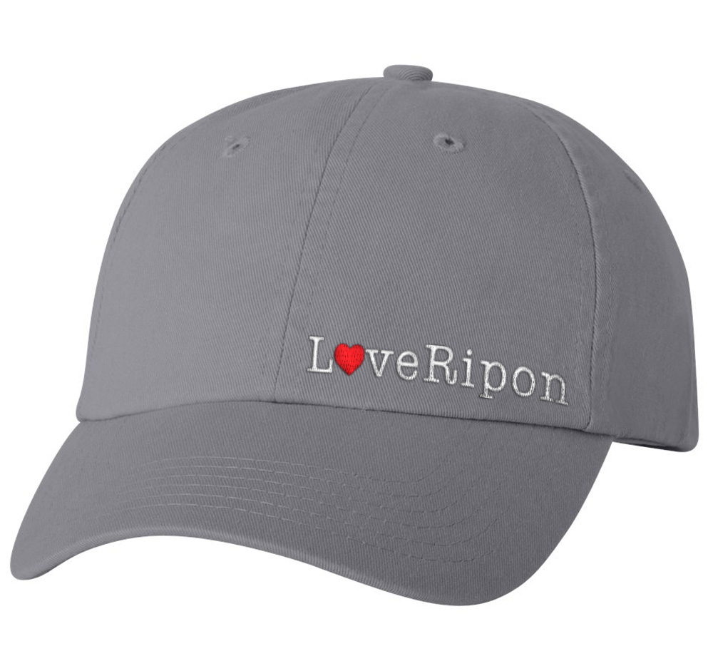 Picture of Love Our Cities Ripon Classic Twill Hat - Adult One Size Gray