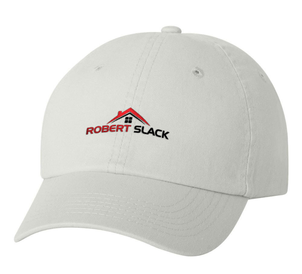 Picture of Robert Slack, LLC Classic Twill Hat - Adult One Size White