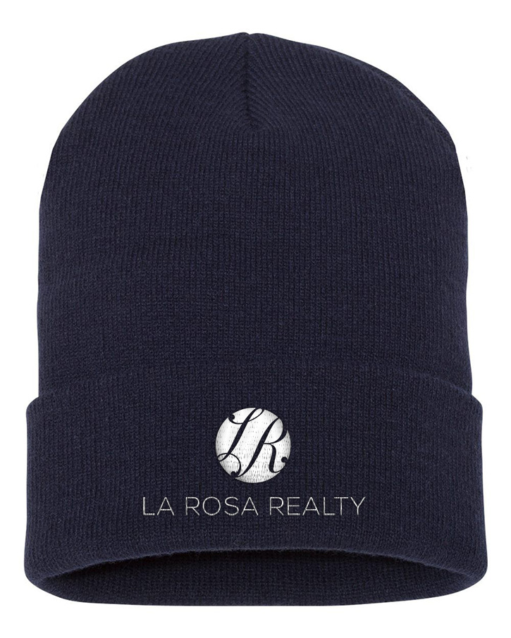 Picture of La Rosa Realty 12 Inch Cuffed Beanie - Adult One Size Navy
