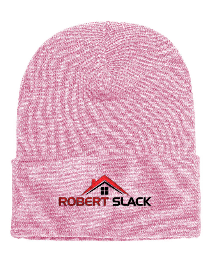 Picture of Robert Slack, LLC 12 Inch Cuffed Beanie - Adult One Size Pink