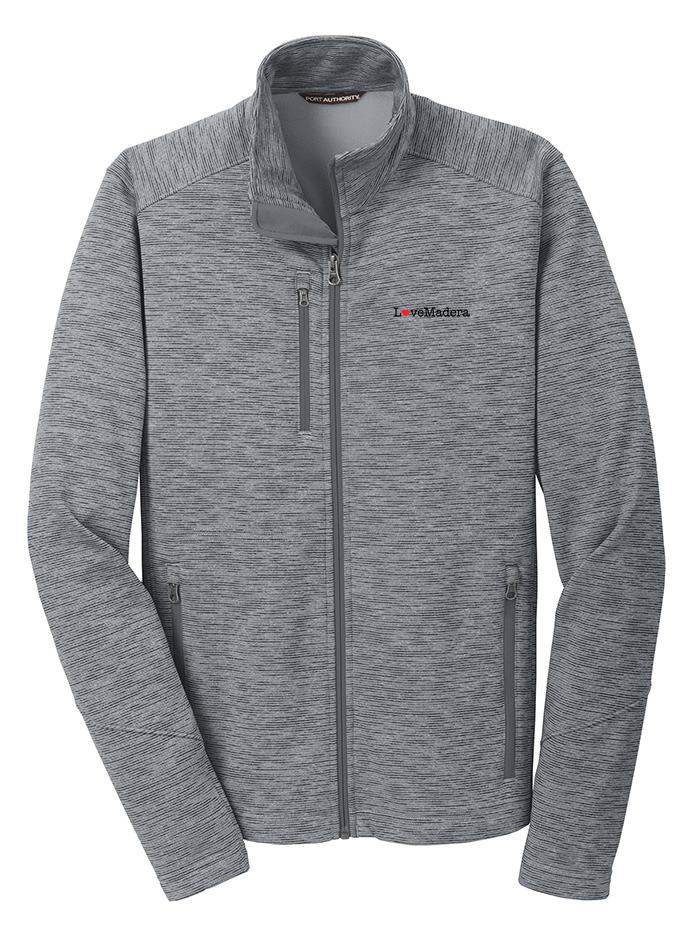 Picture of Love Our Cities Madera Port Authority DS Fleece Jacket - Men's  Gray