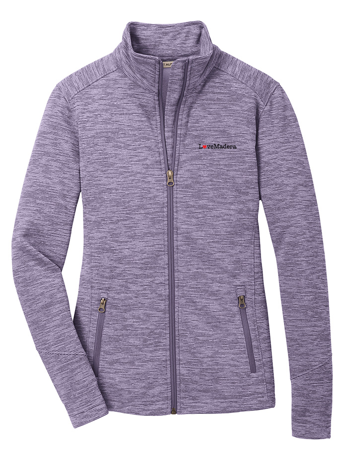 Picture of Love Our Cities Madera Port Authority DS Fleece Jacket - Women's  Purple