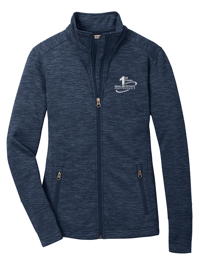 Picture of 1st Choice Real Estate Professionals, Inc. Port Authority DS Fleece Jacket - Women's  Navy