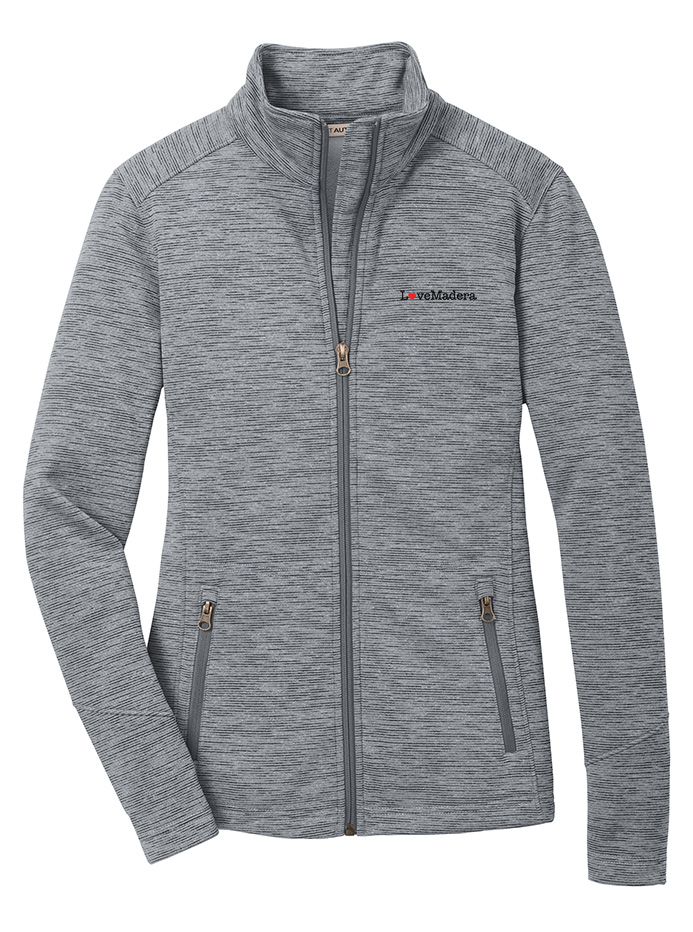 Picture of Love Our Cities Madera Port Authority DS Fleece Jacket - Women's  Gray