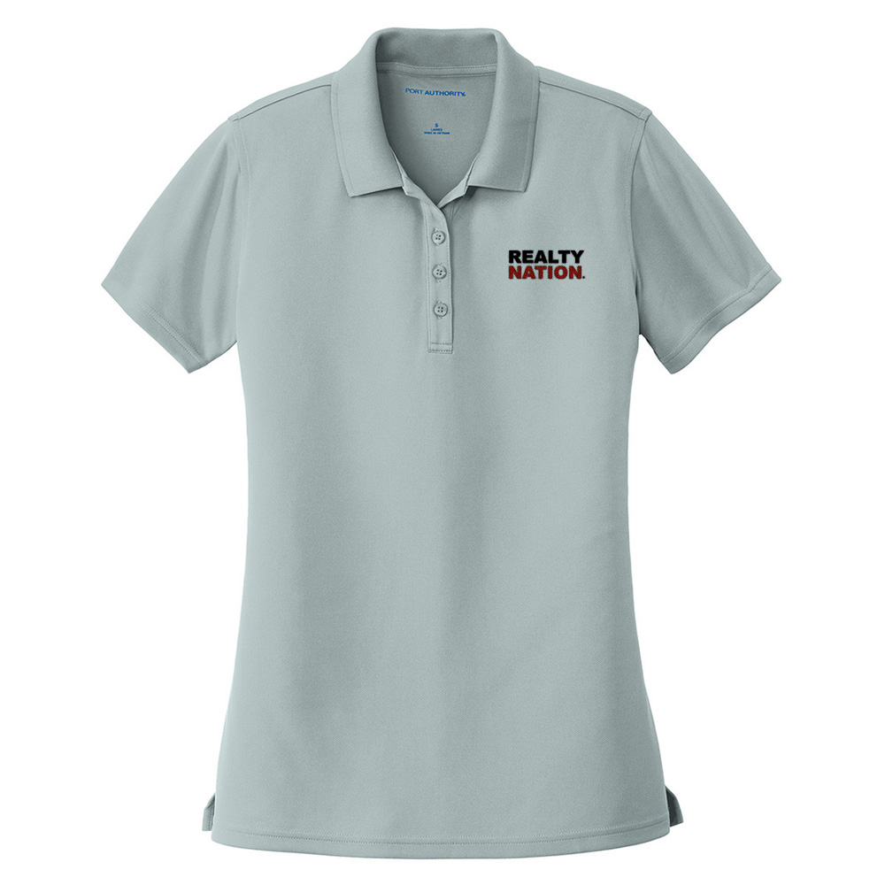 Picture of Moisture Wicking Micro Mesh Polo - Women's Gray