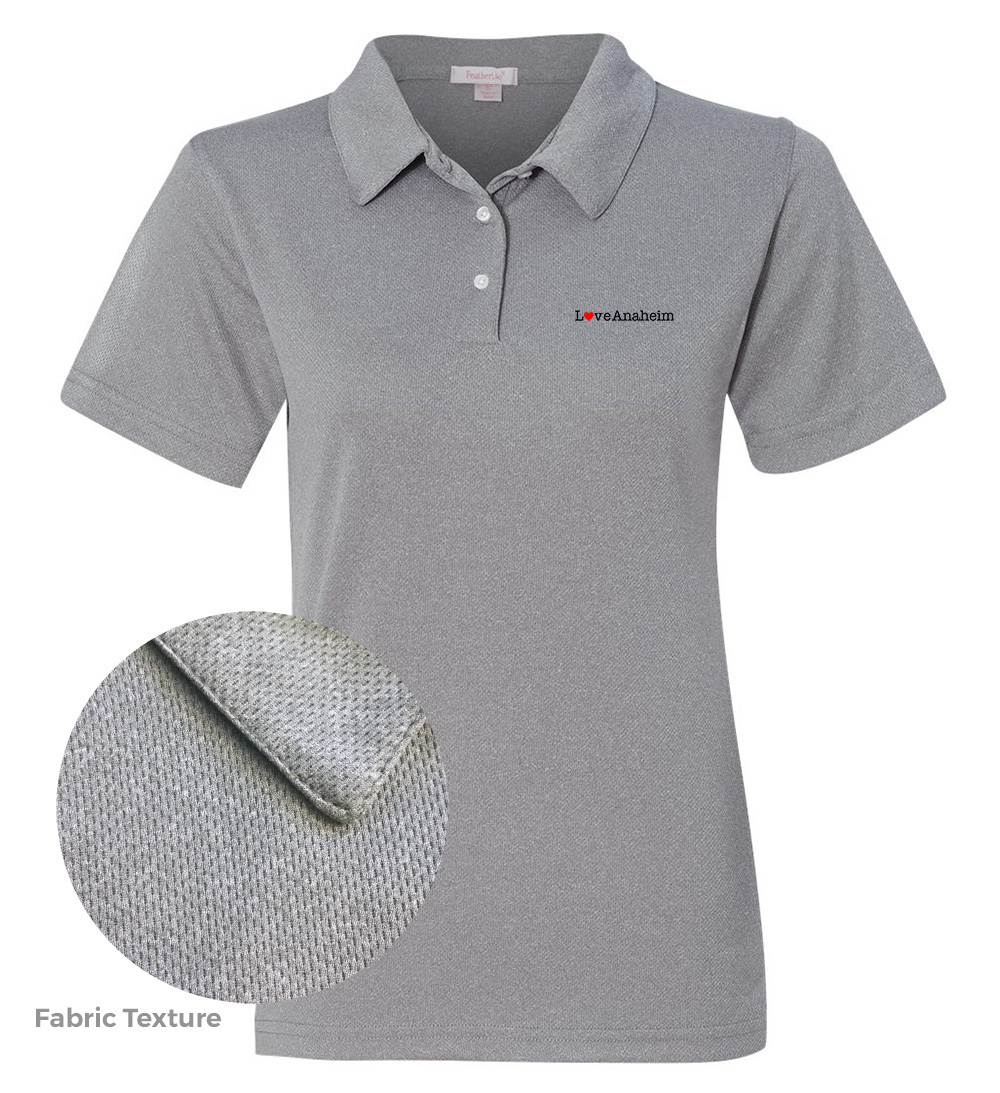 Picture of Love Our Cities Anaheim Moisture Wicking Polo - Women's  Gray 