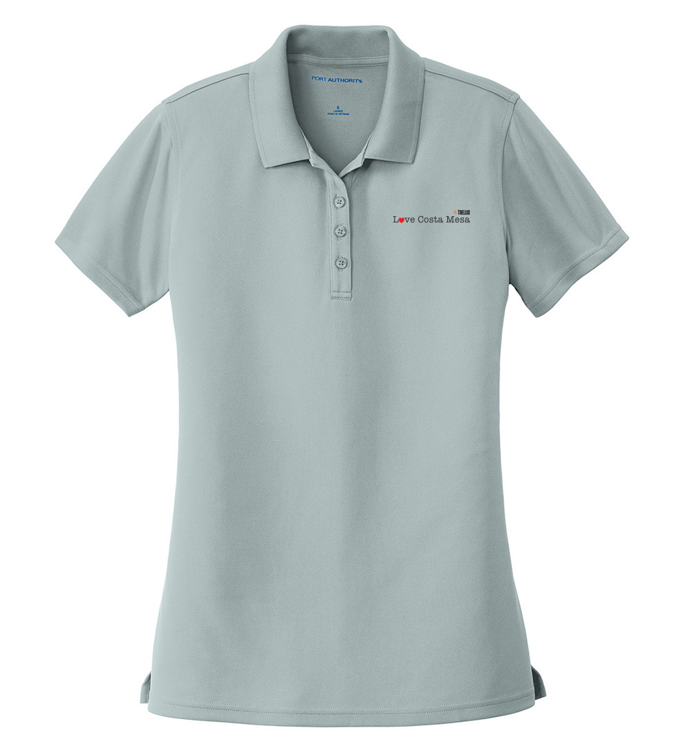 Picture of Love Our Cities Costa Mesa Moisture Wicking Polo - Women's  Gray 