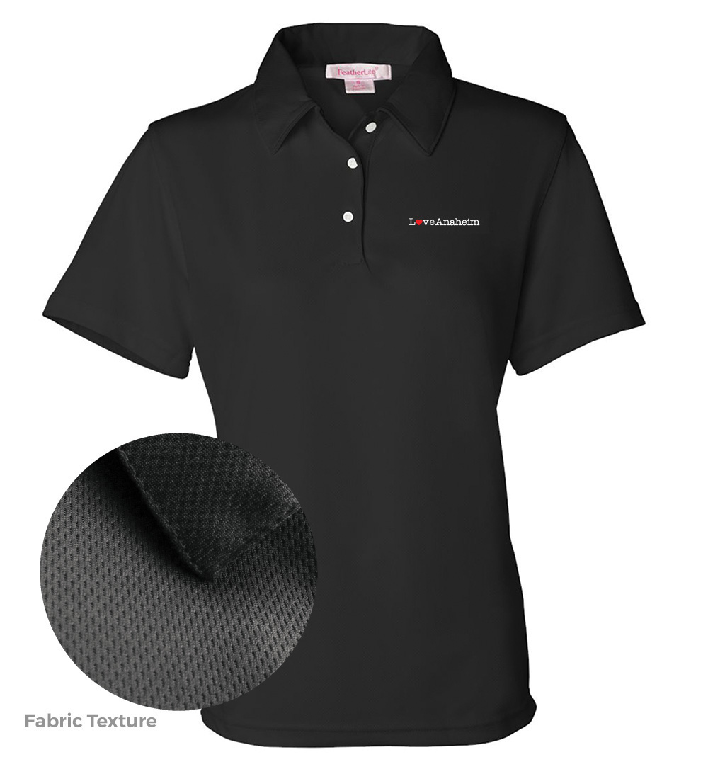 Picture of Love Our Cities Anaheim Moisture Wicking Polo - Women's  Black 