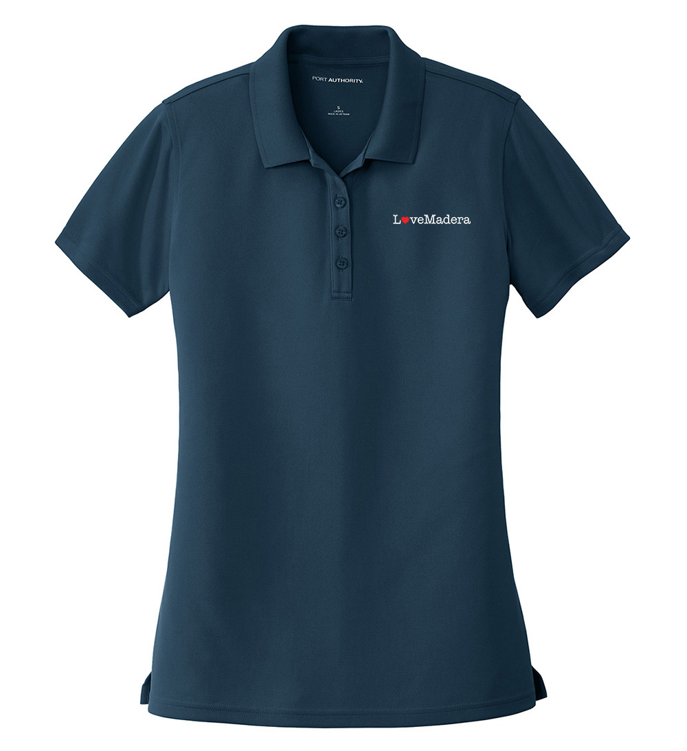 Picture of Love Our Cities Madera Moisture Wicking Polo - Women's  Navy 