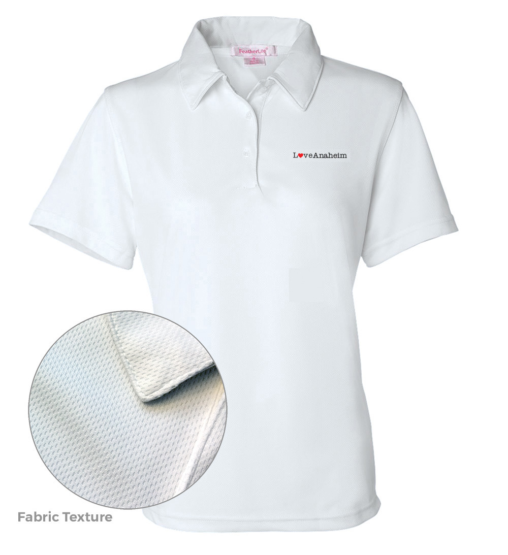 Picture of Love Our Cities Anaheim Moisture Wicking Polo - Women's  White 