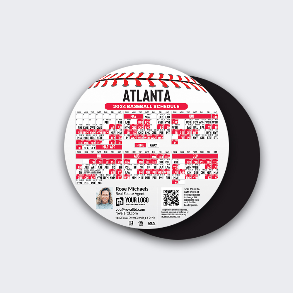 Picture of Circle Shape Magnets - Atlanta Braves