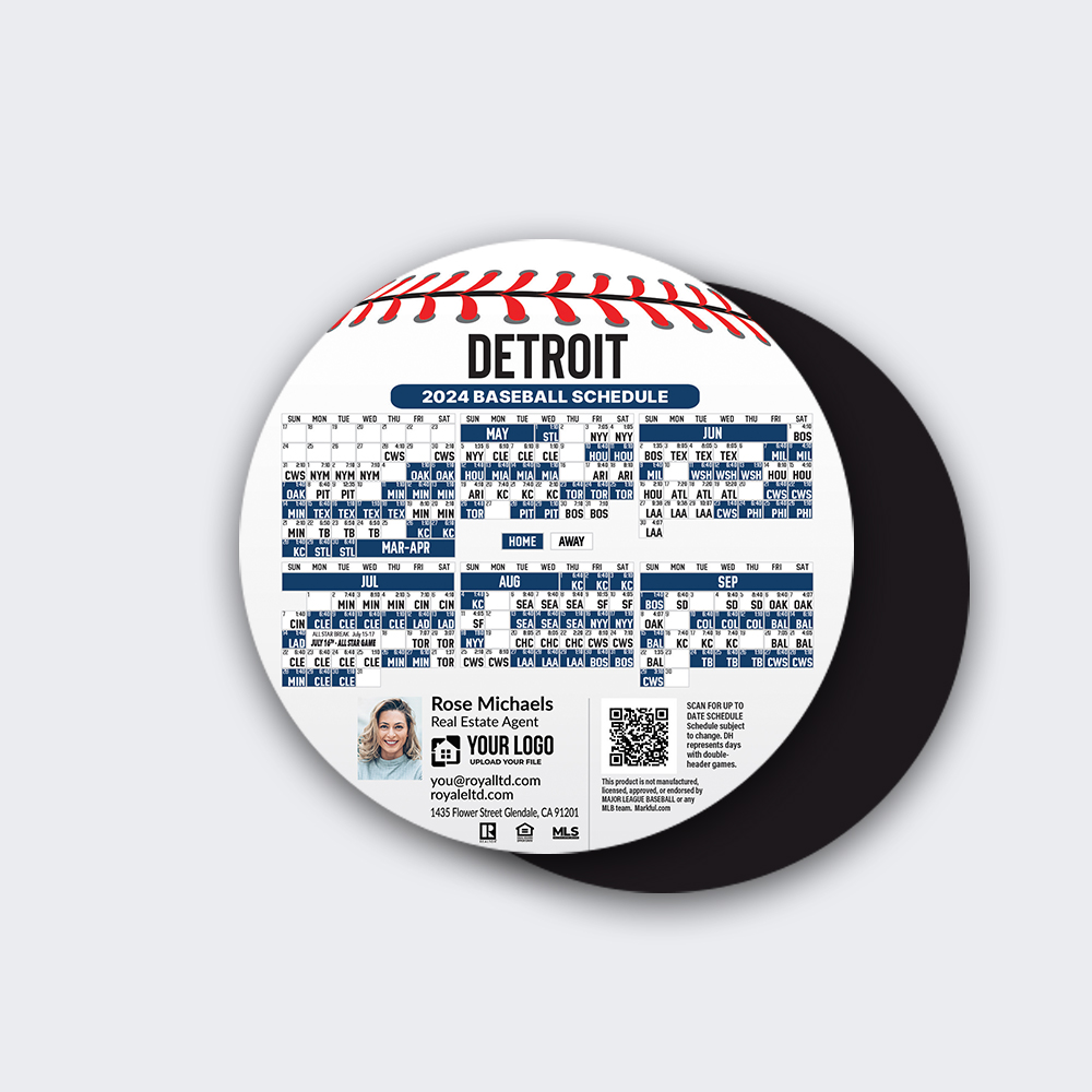 Picture of Circle Shape Magnets - Detroit Tigers
