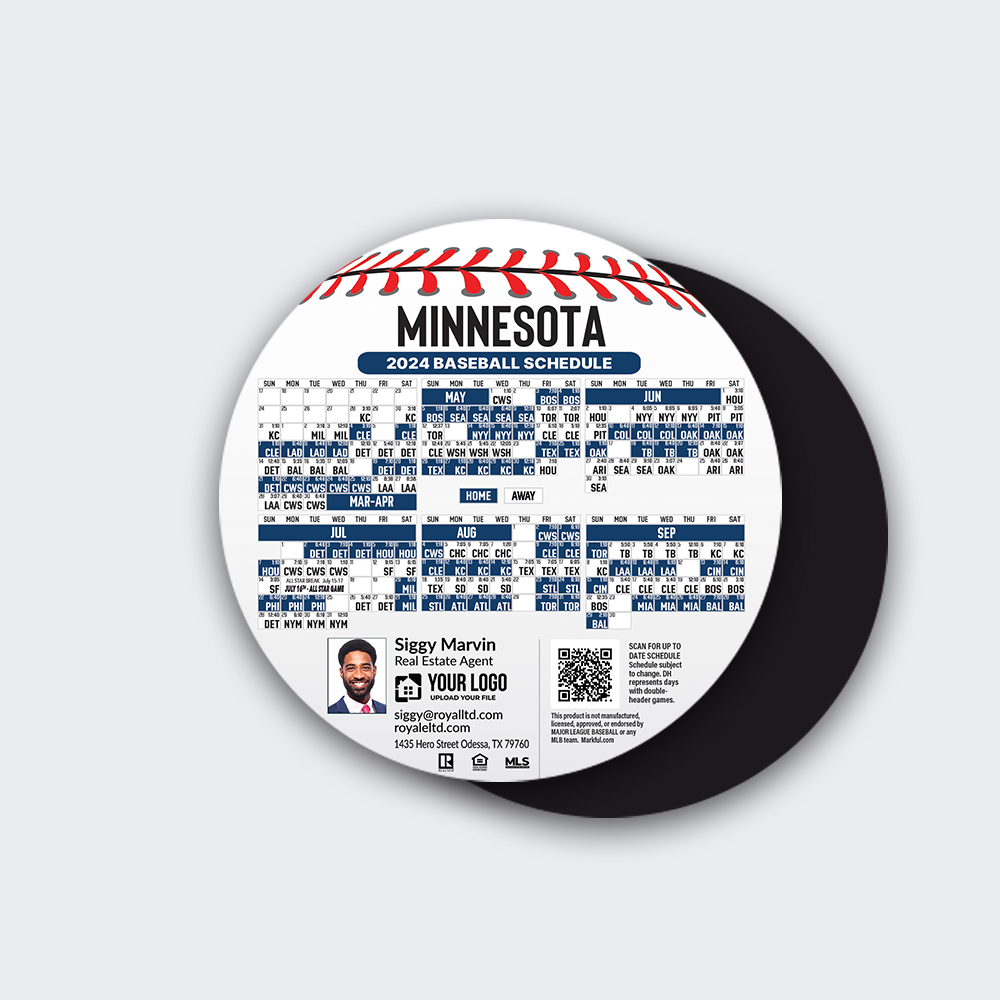 Picture of Circle Shape Magnets - Minnesota Twins