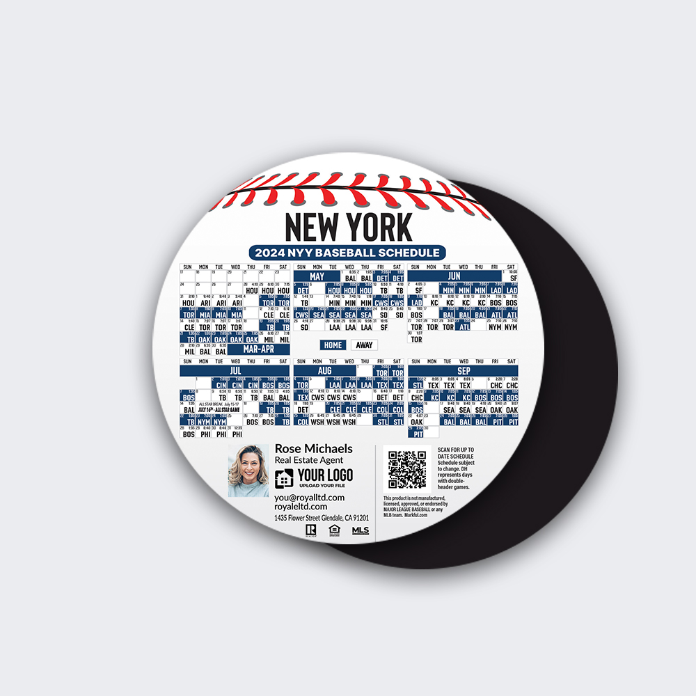 Picture of Circle Shape Magnets - New York Yankees