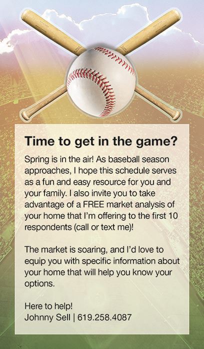 Picture of Message Inserts -  Baseball Insert Design 08