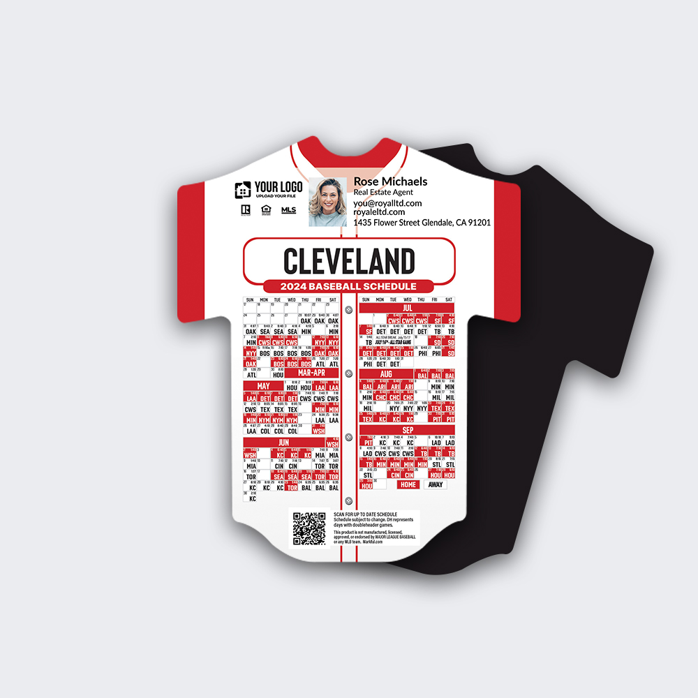 Picture of Jersey Shape Magnets - Cleveland Guardians