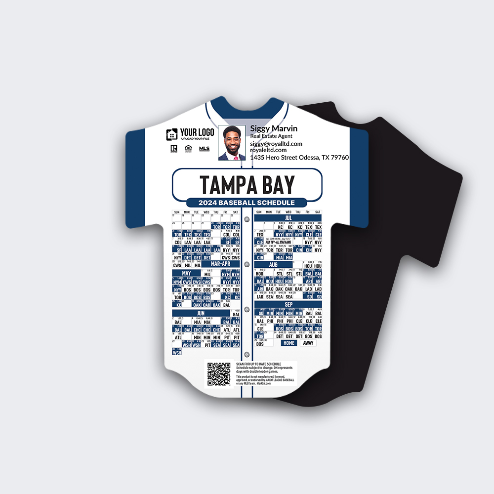Picture of Jersey Shape Magnets - Tampa Bay Rays