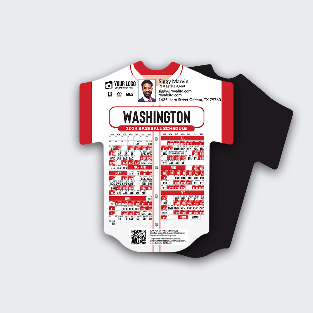 Picture of Jersey Shape Magnets - Washington Nationals