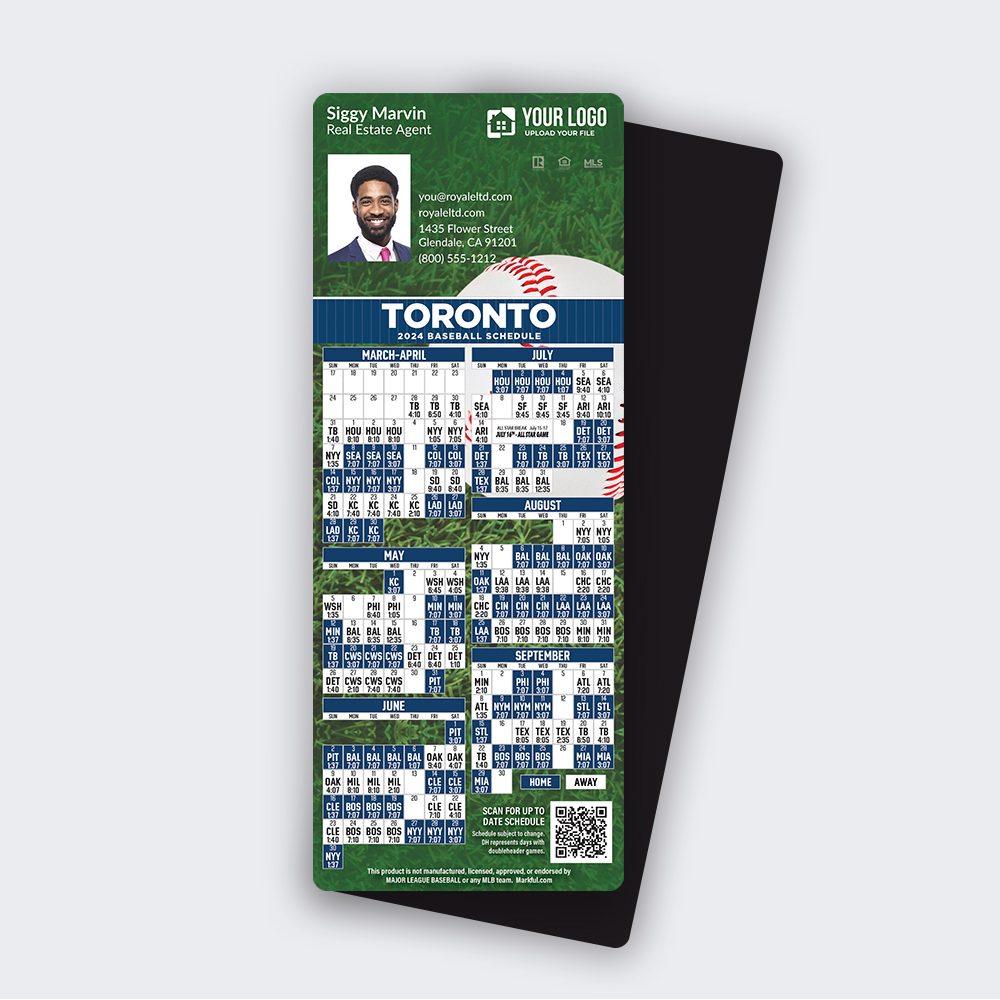 Picture of 2024 Custom QuickMagnet Baseball Magnets - Toronto Blue Jays