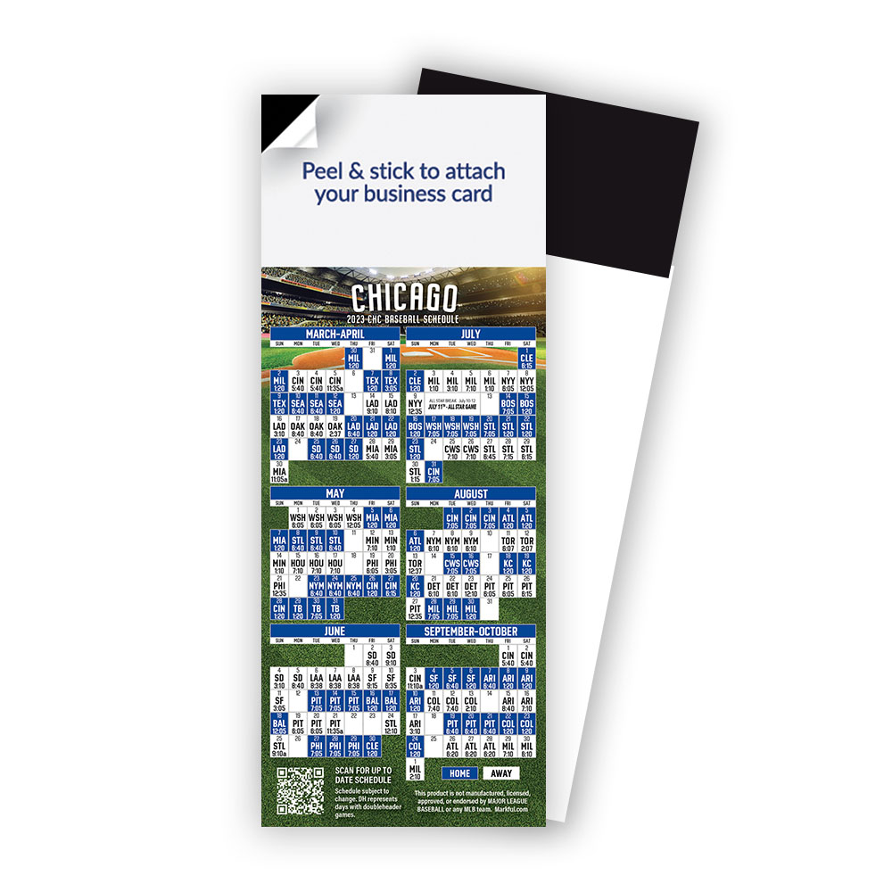 Picture of 2024 QuickStix Baseball Magnets - Chicago Cubs - 1000 Pack