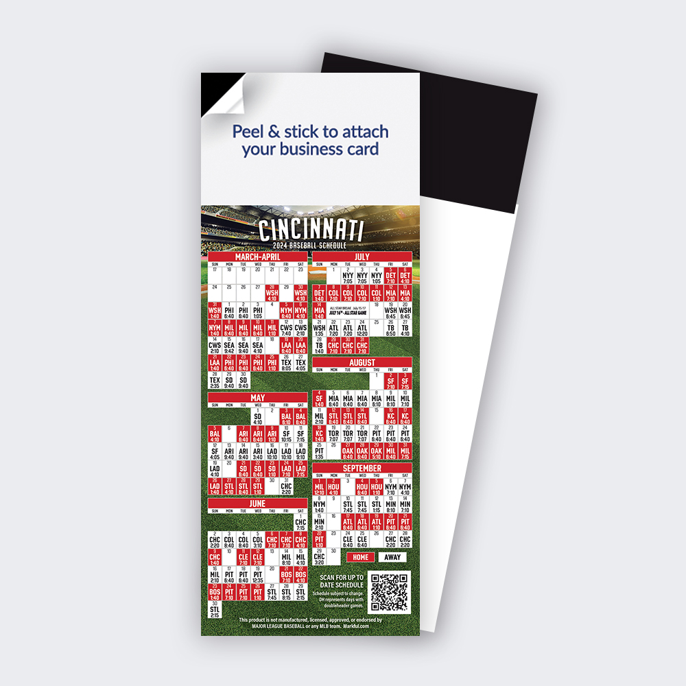 Picture of 2024 QuickStix Baseball Magnets - Cincinnati Reds