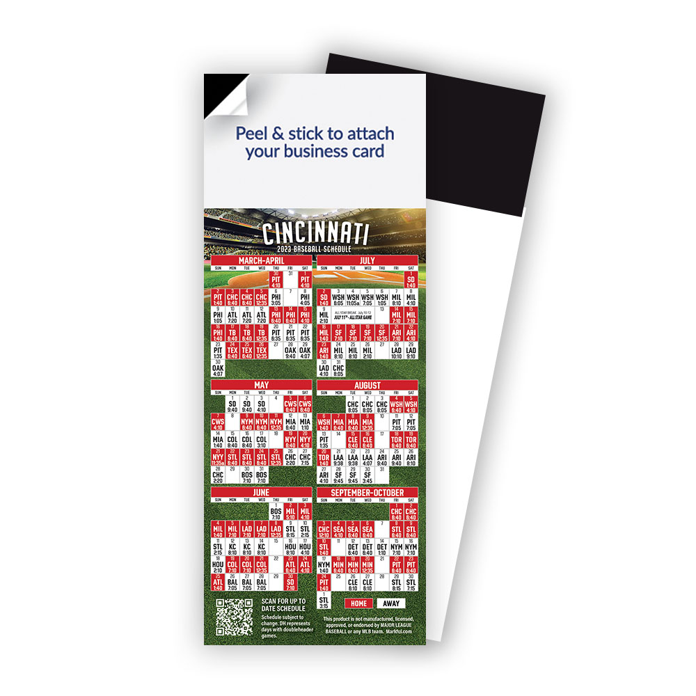 Picture of 2024 QuickStix Baseball Magnets - Cincinnati Reds - 1000 Pack
