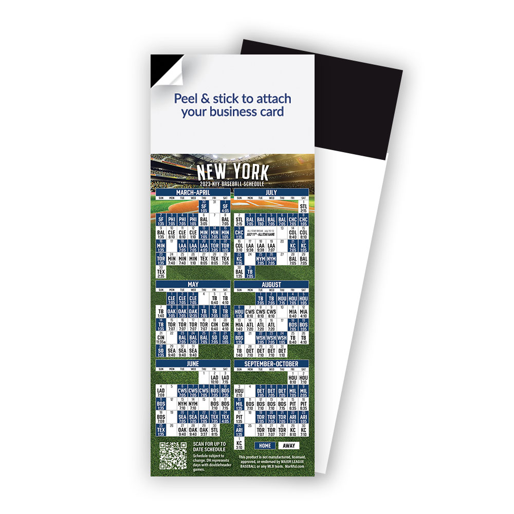 Picture of 2024 QuickStix Baseball Magnets - New York Yankees