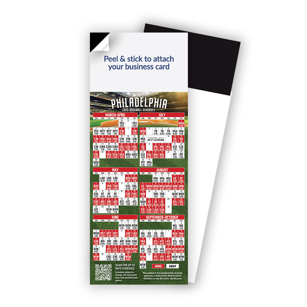 Picture of 2024 QuickStix Baseball Magnets - Philadelphia Phillies - 1000 Pack