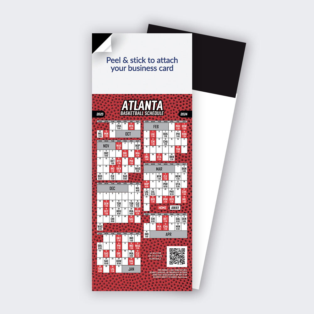 Picture of 2023-24 Stock QuickStix Basketball Magnets - Atlanta Hawks 