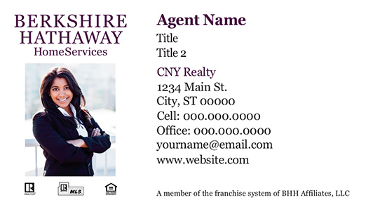 Picture of  CNY Realty Business Cards