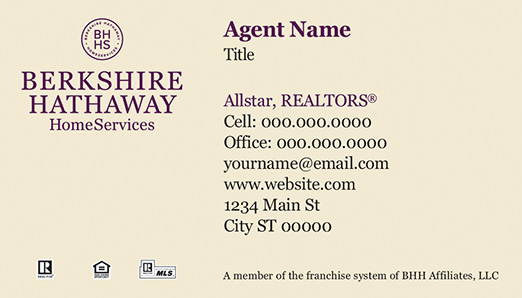 Picture of  Allstar, REALTORS Business Cards