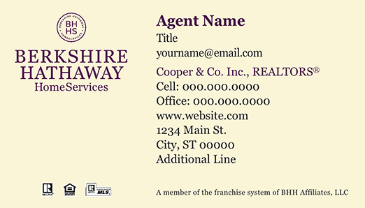 Picture of  Cooper & Co., Inc. Business Cards
