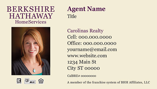 Picture of  Carolinas Realty Business Cards