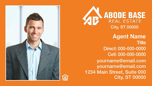 Picture of Abode Base Real Estate Business Cards