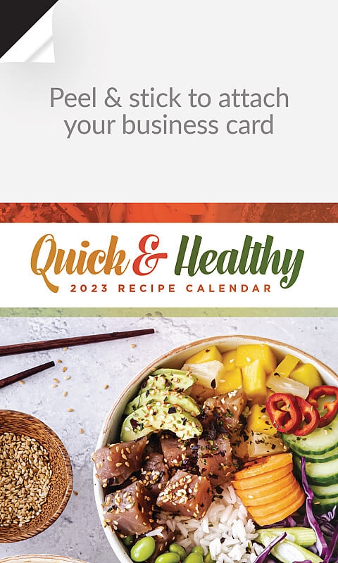 Picture of 2023 Calendar Pad Magnets - Quick & Healthy Recipes