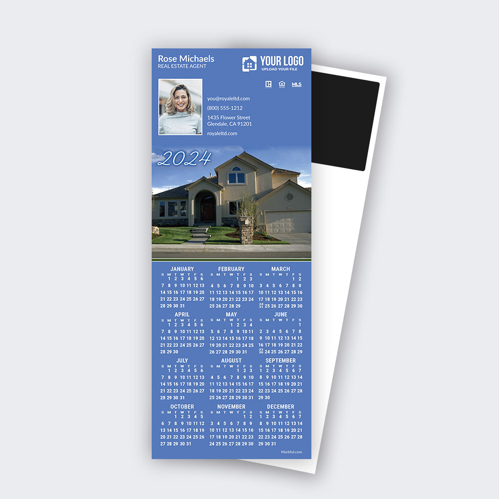 Picture of 2024 QuickCard Calendar Magnets - Curb Appeal