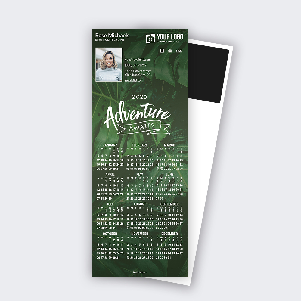 Picture of 2024 QuickCard Calendar Magnets - Adventure Awaits
